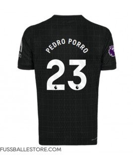 Günstige Tottenham Hotspur Pedro Porro #23 Auswärtstrikot 2025-26 Kurzarm